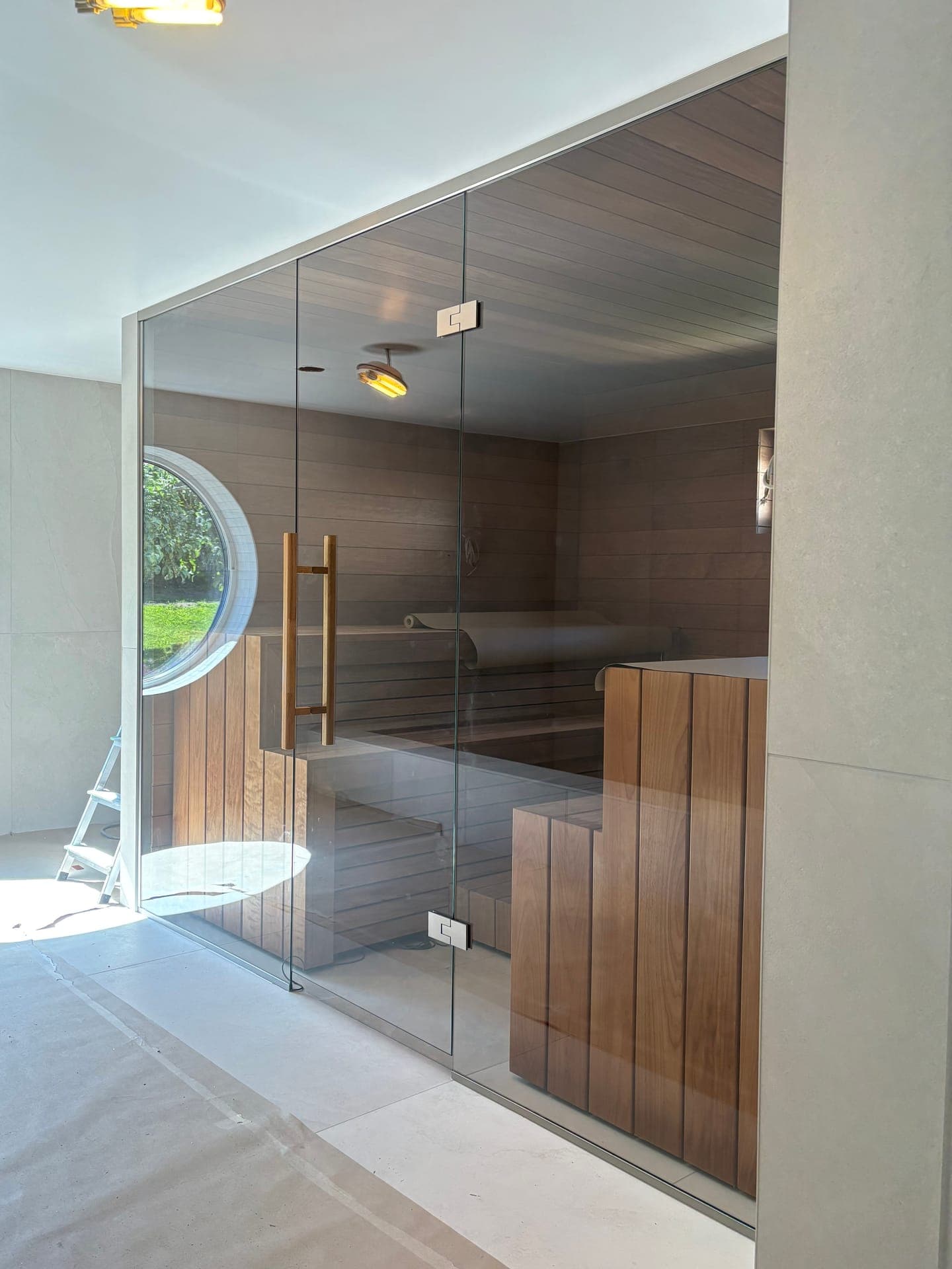 Sauna klaasuks